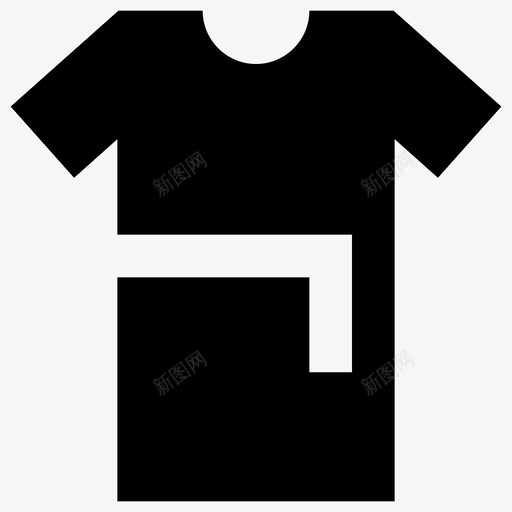 病人袍衣服医疗保健图标svg_新图网 https://ixintu.com 医疗保健 病人袍 衣服