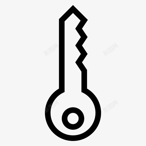 锁车钥匙密码图标svg_新图网 https://ixintu.com 业务线图标 安全 密码 车钥匙 锁