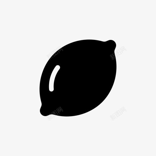 酸橙柑橘水果图标svg_新图网 https://ixintu.com 柑橘 柠檬 柠檬片 水果 酸橙
