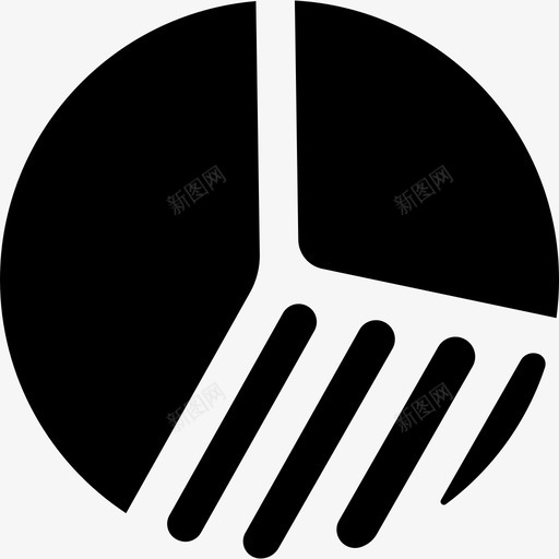 饼图技术计算机和媒体3图标svg_新图网 https://ixintu.com 技术 计算机和媒体3 饼图