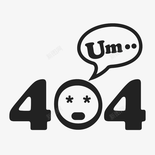 404错误svg_新图网 https://ixintu.com 404错误 404