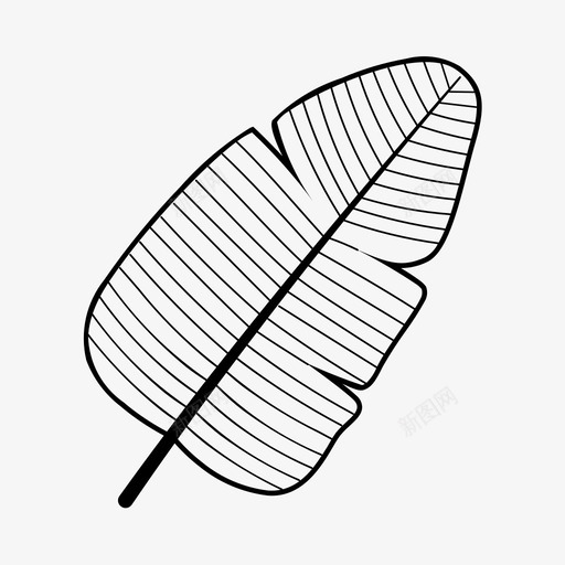 热带叶榕树植物图标svg_新图网 https://ixintu.com 植物 榕树 热带叶