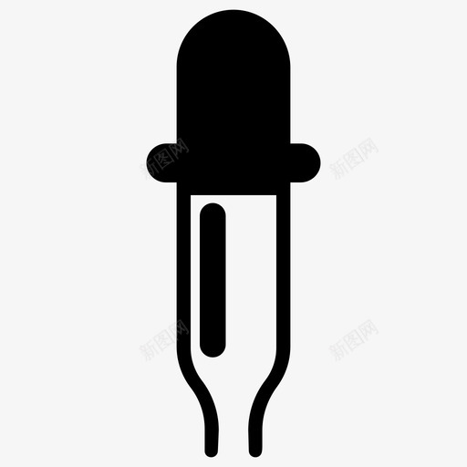 滴管卫生保健实验室图标svg_新图网 https://ixintu.com 医疗保健 卫生保健 吸管 实验室 滴管