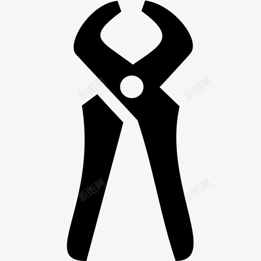 钳子工具图标svg_新图网 https://ixintu.com 工具 钳子