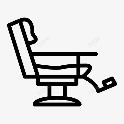美容椅spa图标svg_新图网 https://ixintu.com spa 美容椅