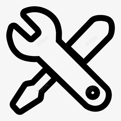 设置修复工具图标svg_新图网 https://ixintu.com 修复 工具 设置