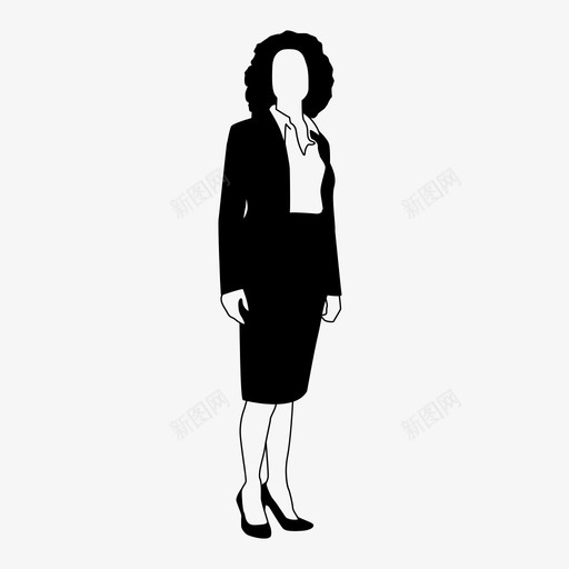 人商人职业图标svg_新图网 https://ixintu.com 人 人的轮廓 商人 职业