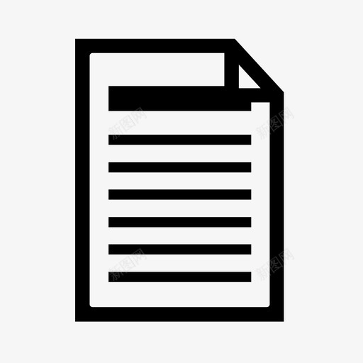 文档笔记纸张图标svg_新图网 https://ixintu.com pdf 文档 笔记 纸张 阅读器