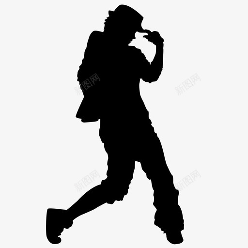 爵士舞svg_新图网 https://ixintu.com 爵士舞 jazzDance