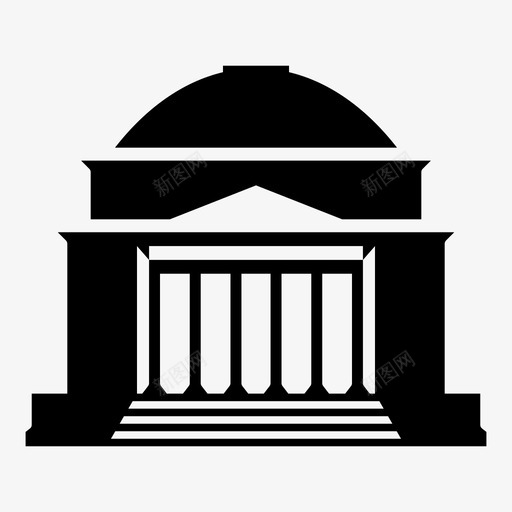 伟大的上帝之母教会意大利都灵地标图标svg_新图网 https://ixintu.com 伟大的上帝之母教会 意大利 都灵地标