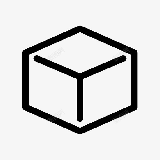 箱子档案纸板图标svg_新图网 https://ixintu.com 储存 包装 档案 箱子 纸板