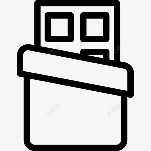 巧克力巧克力棒美味图标svg_新图网 https://ixintu.com 巧克力 巧克力棒 派对和庆祝线图标 甜食 美味 食物