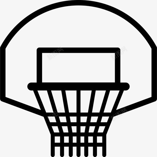 篮球篮比赛运动图标svg_新图网 https://ixintu.com 比赛 篮球篮 运动