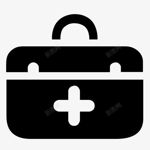 医药箱svg_新图网 https://ixintu.com 医药箱 急救箱 拯救 伤病