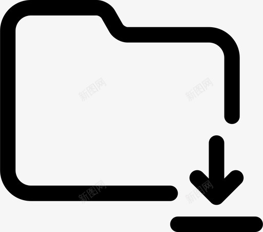 文件夹文档图标svg_新图网 https://ixintu.com internet 下载 传输 数字文件夹 文件 文件夹 文档