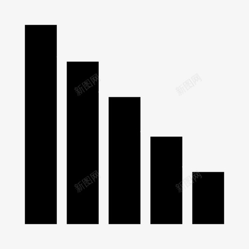 信号移动信号信号条图标svg_新图网 https://ixintu.com 信号 信号强度 信号条 信号电平 移动信号