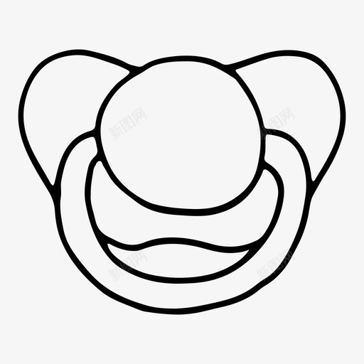 乳头图标svg_新图网 https://ixintu.com 乳头