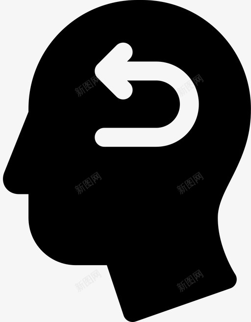 头活动大脑图标svg_新图网 https://ixintu.com 人类 人类填充 大脑 头 思考 活动 重复