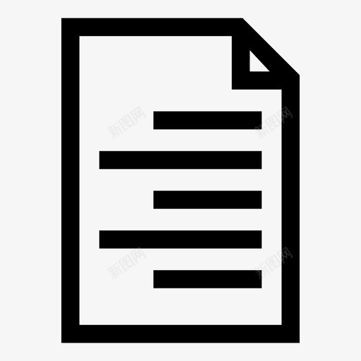 模板对齐纸张图标svg_新图网 https://ixintu.com 右对齐 对齐 工作表 模板 纸张