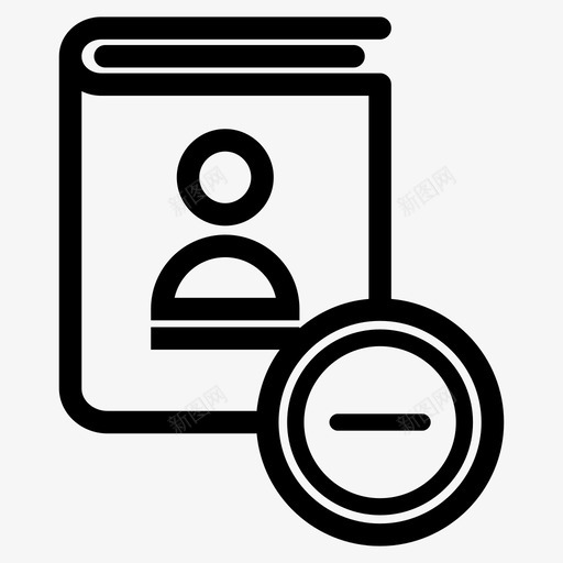 联系人簿删除less个人资料图标svg_新图网 https://ixintu.com less 个人资料 用户 用户日志 联系人簿删除