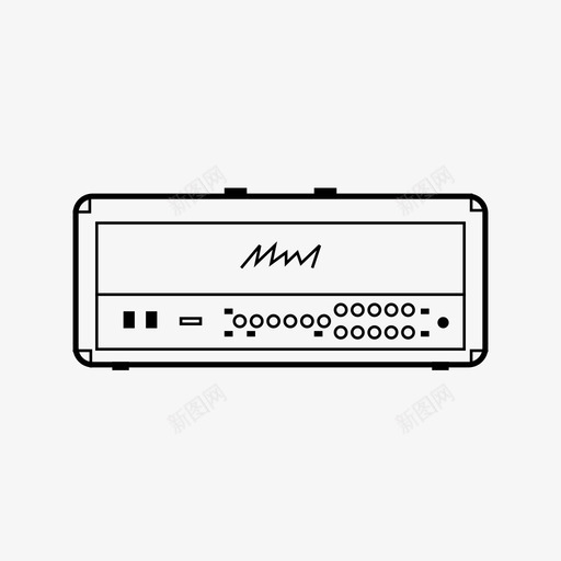 马歇尔放大器jvm205h210h马歇尔放大器jvm205h210h放大器图标svg_新图网 https://ixintu.com 吉他 摇滚音乐 放大器 机柜 马歇尔放大器jvm205h210h
