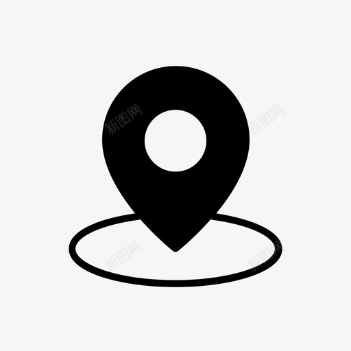 地图图钉地理位置全球定位系统图标svg_新图网 https://ixintu.com 全球定位系统 地图图钉 地理位置 定位 导航 标签 简单的要素组合