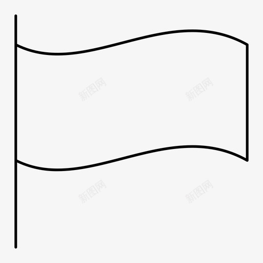旗帜徽章标志图标svg_新图网 https://ixintu.com 功能 徽章 旗帜 标志