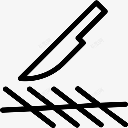 手术医疗手术刀图标svg_新图网 https://ixintu.com 医疗 医疗线图标 手术 手术刀 治疗
