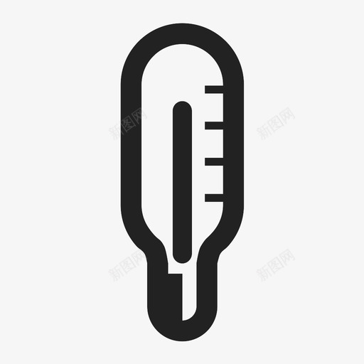体温计2svg_新图网 https://ixintu.com 体温计2 icon_tiwenji