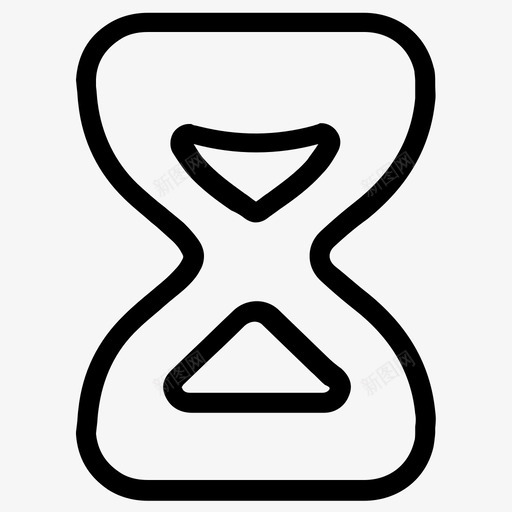 沙漏分钟沙子图标svg_新图网 https://ixintu.com 分钟 商业和金融概述 时间 沙子 沙漏