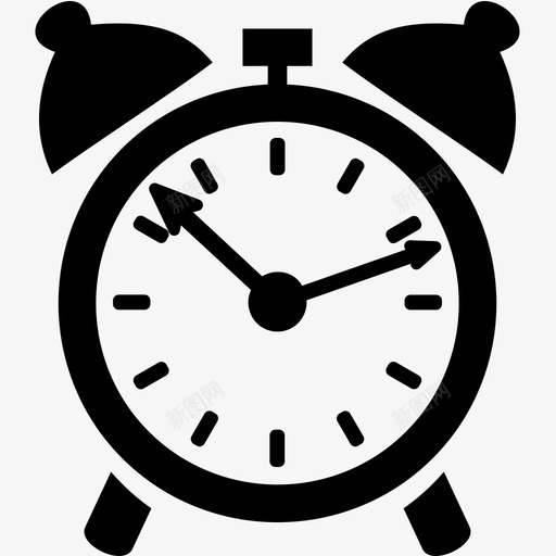 闹钟计时器手表图标svg_新图网 https://ixintu.com 小时 手表 计时器 闹钟