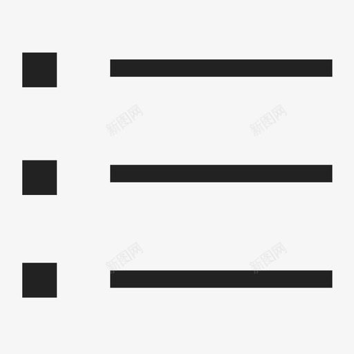 无序列表svg_新图网 https://ixintu.com 无序列表