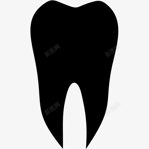 牙齿象征一个身体图标svg_新图网 https://ixintu.com 牙齿 象征一个身体