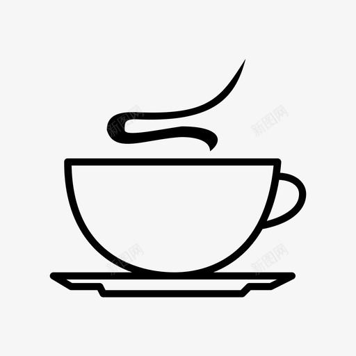 热咖啡咖啡杯一杯咖啡图标svg_新图网 https://ixintu.com 一杯咖啡 咖啡杯 热咖啡 饮料