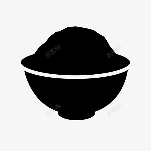 大米面粉svg_新图网 https://ixintu.com 大米面粉