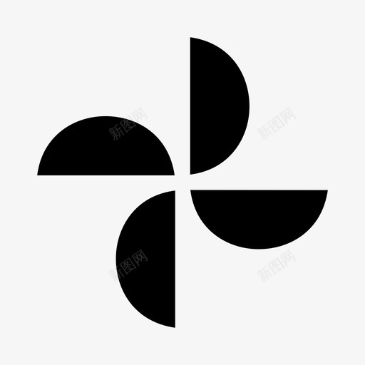 螺旋桨风扇旋转器图标svg_新图网 https://ixintu.com 旋转器 涡轮 螺旋桨 风扇