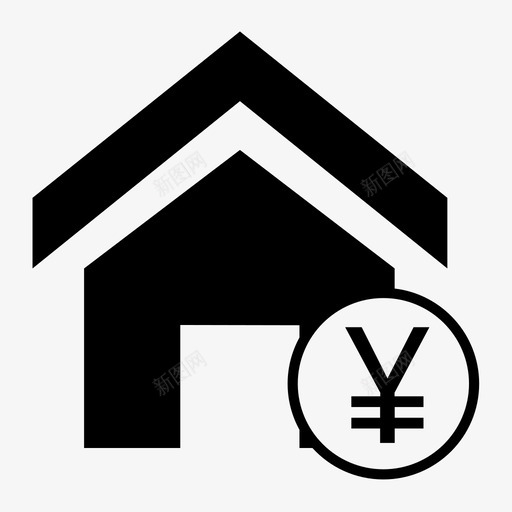 交房租svg_新图网 https://ixintu.com 交房租 房租