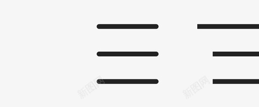 三杠svg_新图网 https://ixintu.com 三杠