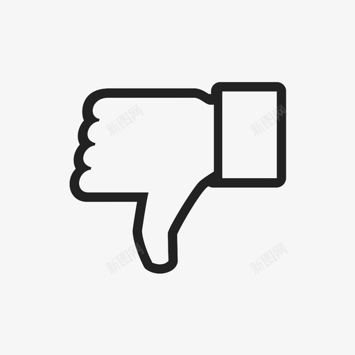 dislikesvg_新图网 https://ixintu.com dislike