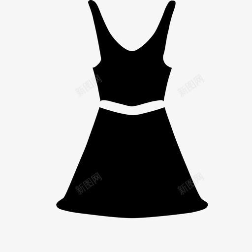 连衣裙svg_新图网 https://ixintu.com 连衣裙 裙子 女士群 礼服裙