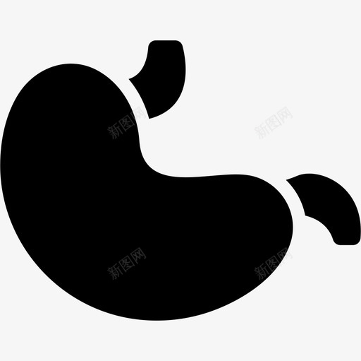 胃内科在医院图标svg_新图网 https://ixintu.com 内科 在医院 胃