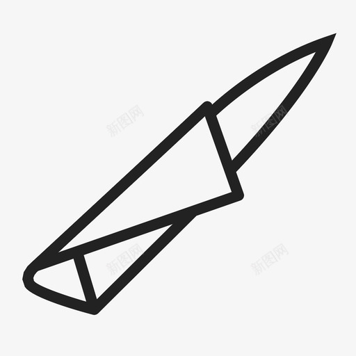 刀匕首武器图标svg_新图网 https://ixintu.com 刀 匕首 武器