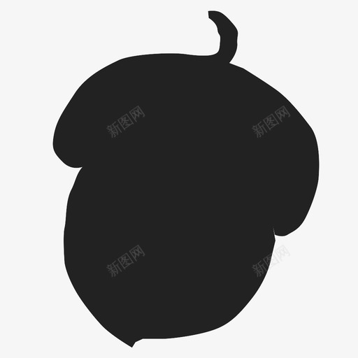 坚果1svg_新图网 https://ixintu.com 坚果1