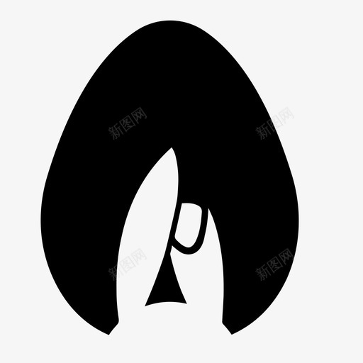 复活节兔子兔子鸡蛋图标svg_新图网 https://ixintu.com 兔子 兔子耳朵 复活节兔子 鸡蛋