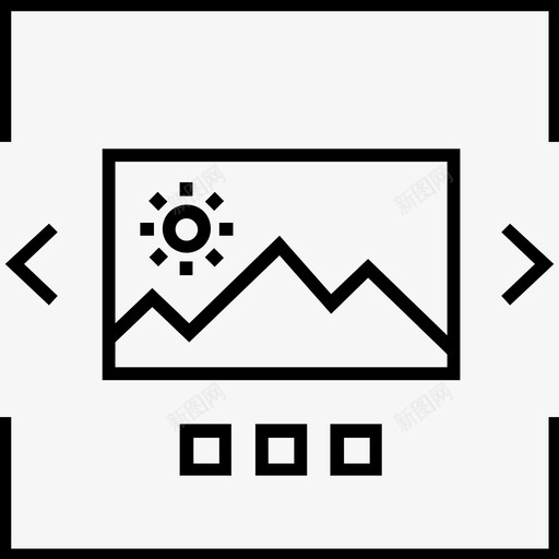 图像滑块登录页网页横幅图标svg_新图网 https://ixintu.com 1400网页和搜索引擎优化平面线图标 图像滑块 登录页 网页 网页横幅