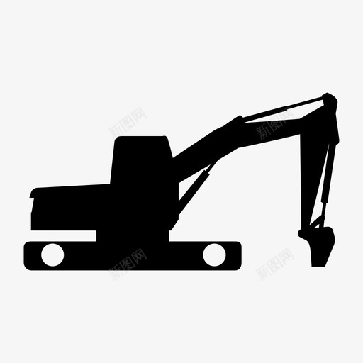 推土机压载发动机建筑图标svg_新图网 https://ixintu.com 压载发动机 建筑 拖拉机 推土机 车辆