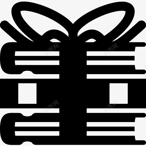 书籍礼物礼物阅读图标svg_新图网 https://ixintu.com 丝带 书籍礼物 礼物 美味的图书馆雕文 阅读