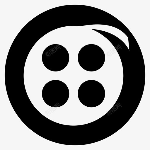 视频svg_新图网 https://ixintu.com 视频 视频,影片,播放