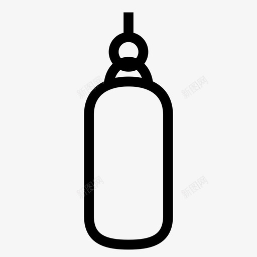 拳击拳击袋沉重的袋子图标svg_新图网 https://ixintu.com punchbag 拳击 拳击袋 沉重的袋子 运动健身线图标