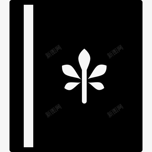 植物标本室书叶图标svg_新图网 https://ixintu.com 书 叶 图书馆 植物标本室 美味图书馆雕文 自然